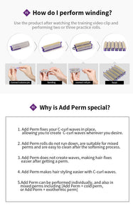 (New arrival) ADD PERM Korean root perm kit